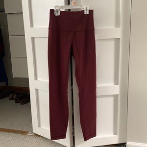 Lululemon Wunder Train Leggings